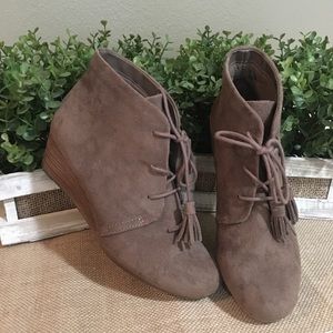 Wedge Booties